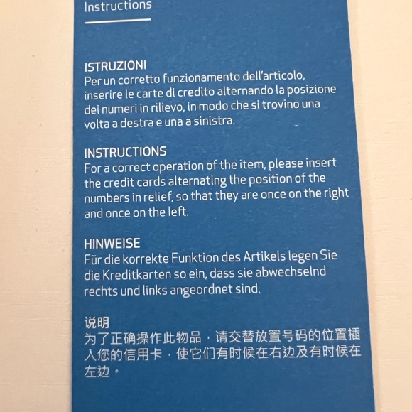 Piquadro Pop-up card wallet - Rare in US in Orig Packaging - Bought in Spain - Picture 9 of 15